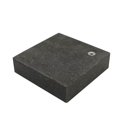Granitbord 150x150x40 mm med 1xM8 gevindhul DIN 876/0